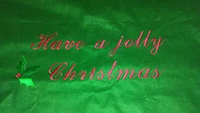 Christmas - Santa Bag Have a Jolly Christmas- Santa Gift Bag - Large 39" by 28"