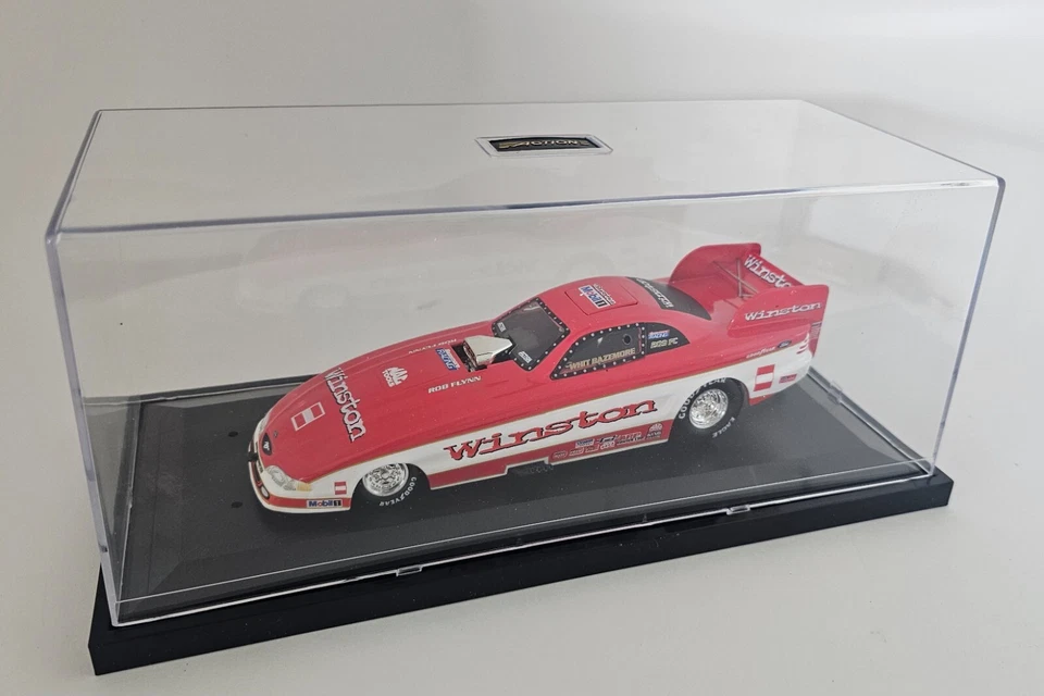 Ford Mustang 1997 RCCA 1/24 Whit Bazemore patrocinado por Winston coche divertido con estuche Foto 4 de 4