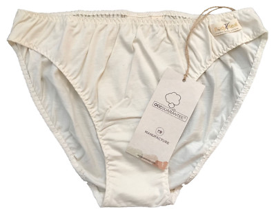 100% natürliche reine Bio-Baumwolle Höschen Damen Unterwäsche Extra Large