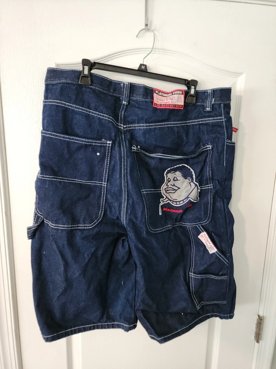 Vintage Platinum Fubu Fat Albert Denim Shorts W42 Fat Albert 90 s. J7
