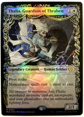 MTG Thalia, Guardian of Thraben FOIL Multiverse Legends 0007