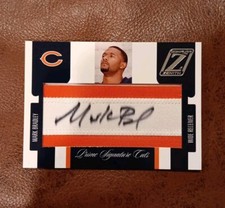 2005 Zenith Football Card #166 Mark Bradley RC Rookie Auto Patch /99 Bears 