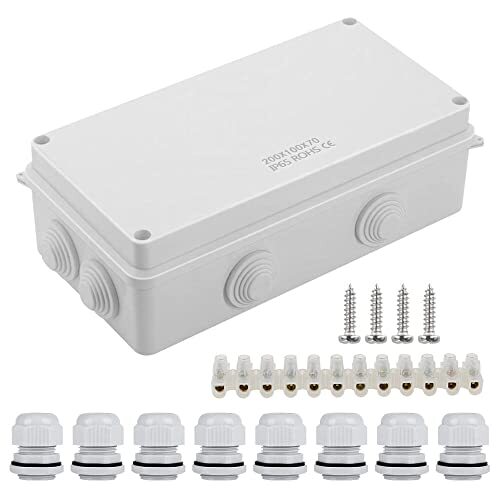 DAGORD Scatola Elettrica da Esterno Impermeabile Scatole di Derivazione (N1l)
