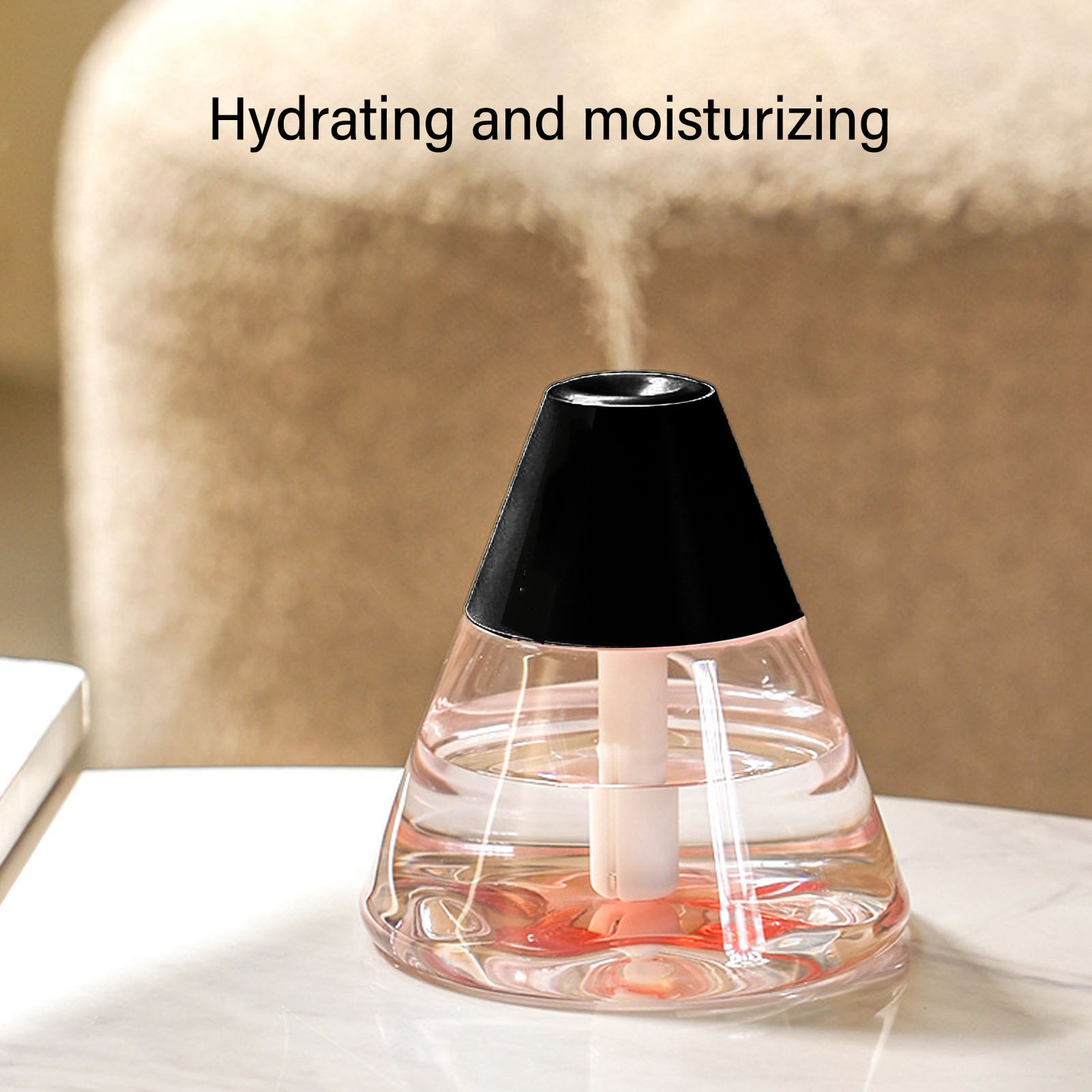 Saluaqui Small Cool Mist Humidifiers 260ml Portable Fine Mist Desk