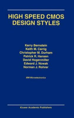 High Speed CMOS Design Styles
