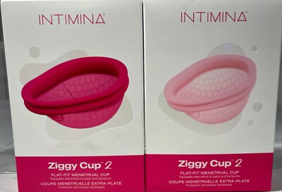 Intimina Ziggy Cup 2 Flat-Fit Menstrual Cup