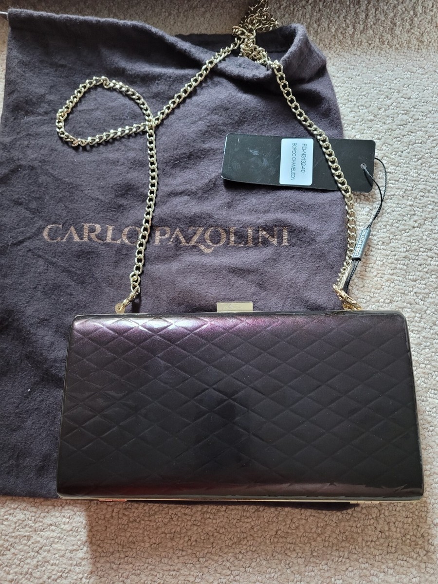 Carlo Pazolini Bordo Chameleon evening bag. Brand New. Free  display picture 1