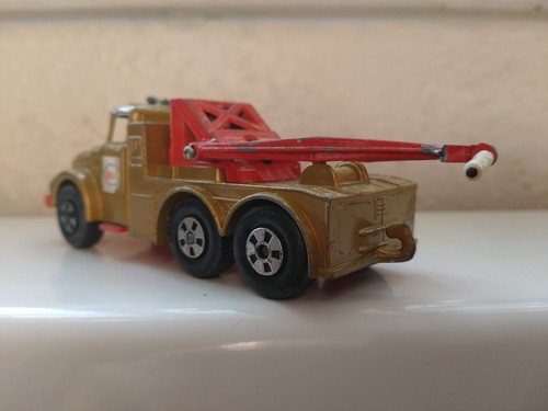 MATCHBOX LESNEY SUPER KINGS SCAMMEL HEAVY WRECK TRUCK ESSO #251 - Picture 3 of 6
