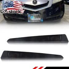 2X Smoked Lens Front Bumper Parking Turn Signal Lights For 2009-2011 Acura TL