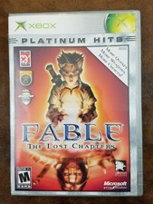 Fable The Lost Chapters Platinum Hits Edition (Microsoft XBOX 2005) Complete