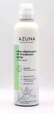 AZUNA Odor Eliminator + Air Freshener ULTRA MIST SPRAY NATURAL w/ HINT OF LEMON
