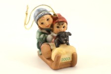 Goebel Berta Hummel AWAY WE GO Christmas Orna...