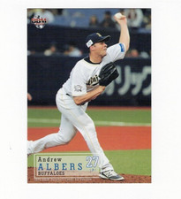 Andrew Albers, MIN-TOR-SEA-Orix Buffaloes, BBM Card #087 (2019)