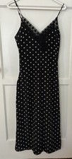 Stella McCartney Italy Silk Polka dot Dress Size S