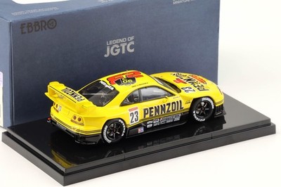 1:43 Ebbro Nissan Skyline R33 PENNZOIL NISMO GT-R JGTC 1998 HDF