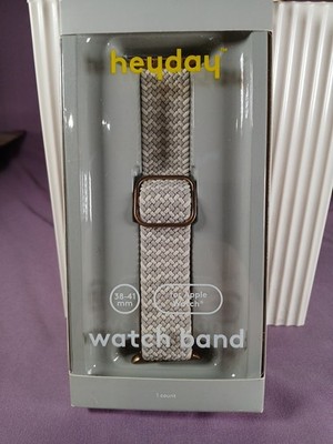 Heyday Apple Watch Band 38/41mm White Sandstone New In Box. 006 D1