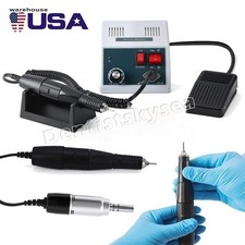 Micromotor de Laboratorio Dental para Pulido, 35,000 RPM, Tipo E con Juego Fresa