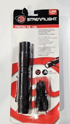 Streamlight 88052 ProTac HL Rechargeable USB Handheld Flashlight, 850 Lumens New