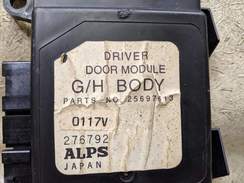 Módulo de puerta delantera izquierda conductor 25697613 compatible con 00-05 PONTIAC BONNEVILLE d80-203173 Foto 2 de 4