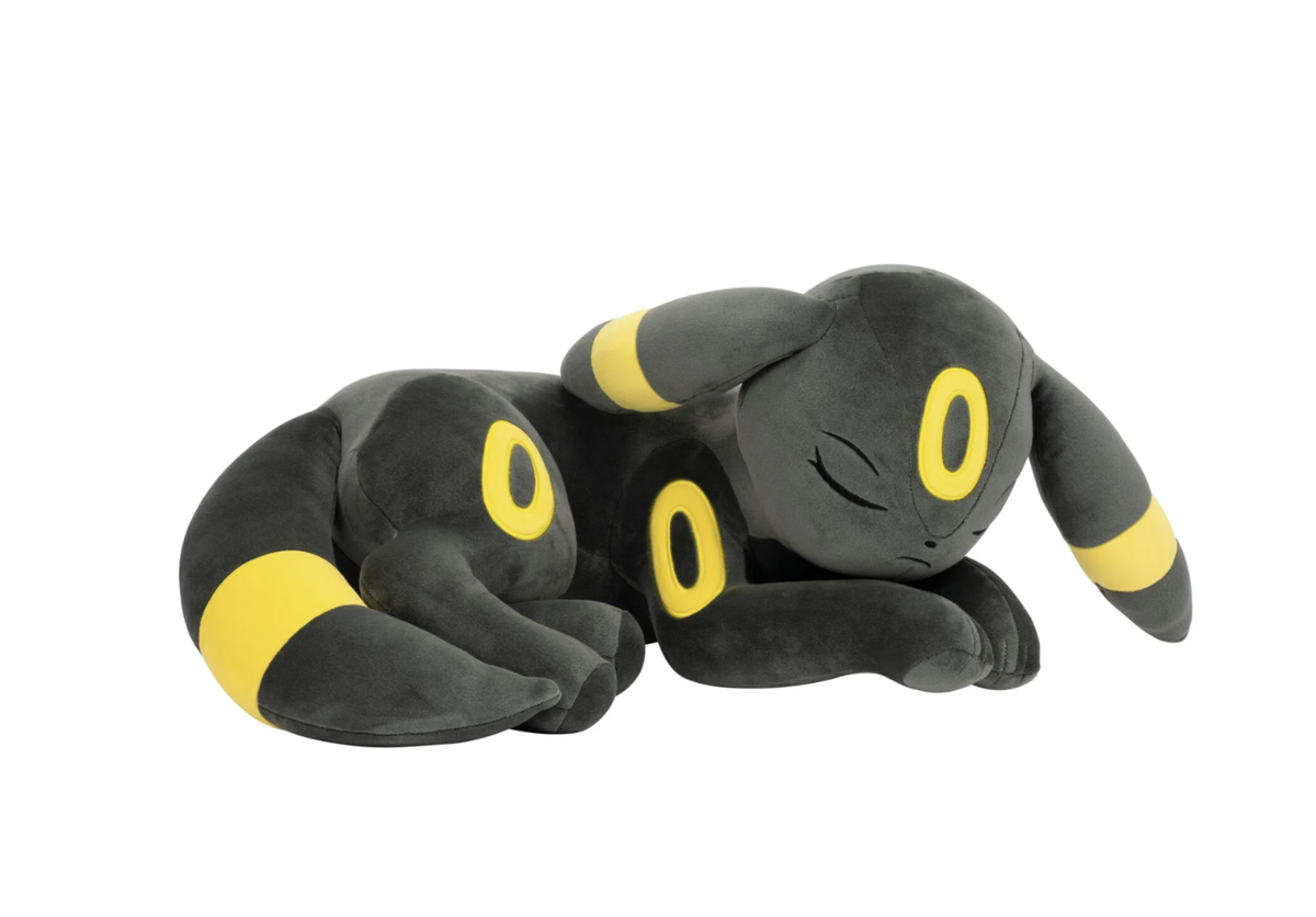 UMBREON 2026 Jazwares Pokémon 18 Inch Sleeping Umbreon Plush - New