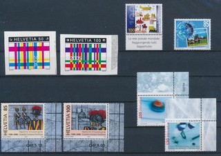 LT16341 Switzerland 2005 selection of nice stamps fine lot MNH