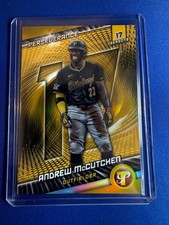 2025 Topps Pristine - Perseverance Andrew McCutchen #P-18 Gold 31/50