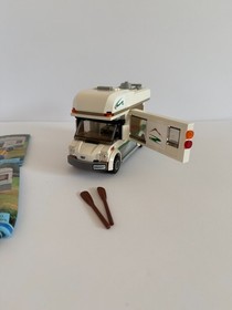 2014 LEGO City 60057 Camper Van Set w/ Manual NO CANOE/BOX/MINIFIGS