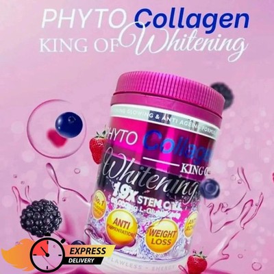 Phyto Collagen KING Whitening Anti-Aging Collagen L- Glutathione  19x Stemcell