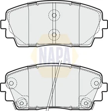 Brake Pads Set fits KIA PICANTO TA 1.0 Front 11 to 17 NAPA 581011YA00 581011YA30