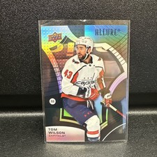 2021-22 Upper Deck Allure TOM WILSON Black Rainbow Parallel #3 Capitals