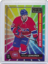 2016-17 Artturi Lehkonen OPC O-PEE-CHEE Platinum Rainbow Color Wheel Rookie