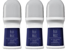 Avon Night Magic Evening Musk Roll-On Antiperspirant Deodorant 3 pack 2.6 oz eac