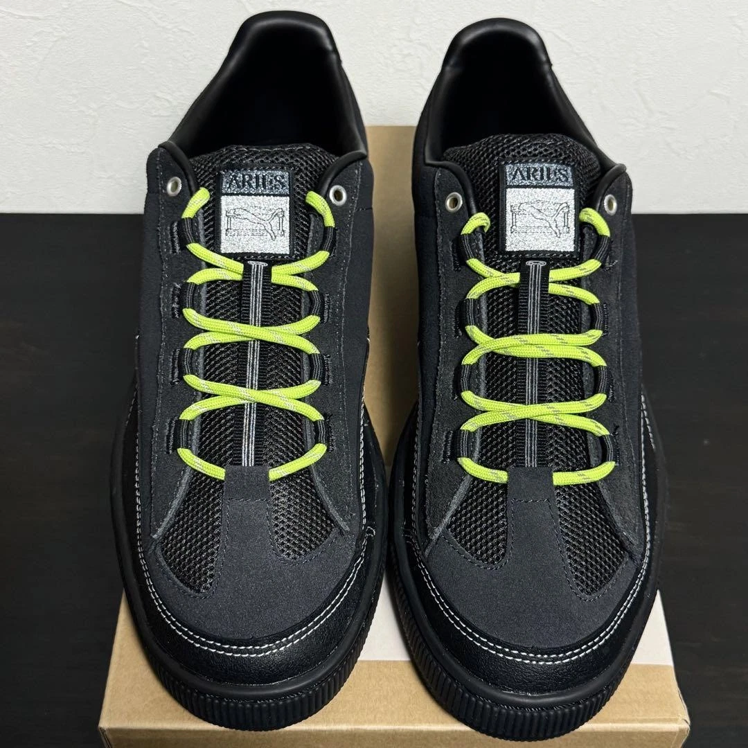 Puma Suede Hp Ariete Puma Nero Piatto Grigio Scuro 399347 01 Sneaker Uomo Us10 5