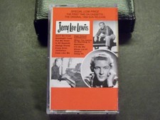 Jerry Lee Lewis Self Titled Cassette Cut Case Play Tested