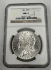1882 (S) Silver Morgan $1 -NGC Graded MS 62 -Early American Currency .900 Silver
