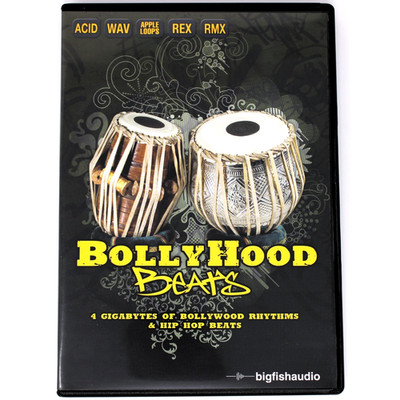 Big Fish Audio Bollyhood Beats Sample/Sound Library/Sampling 2 CD Wav Rex Acid