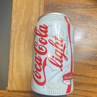 Coca-Cola Light 330ml Collectible Soda Can Silver Red 01-98