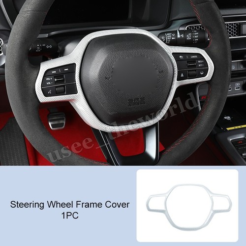 White Interior Accessories Cover Trim For Honda Civic Type R FL5 2022-2025 2024 - Picture 27 of 37