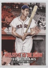 2022 Topps Series 1 Welcome to the Show Ted Williams #WTTS-32 HOF 00jz