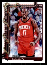 2025-26 Topps Holiday #H144 Tari Eason Houston Rockets