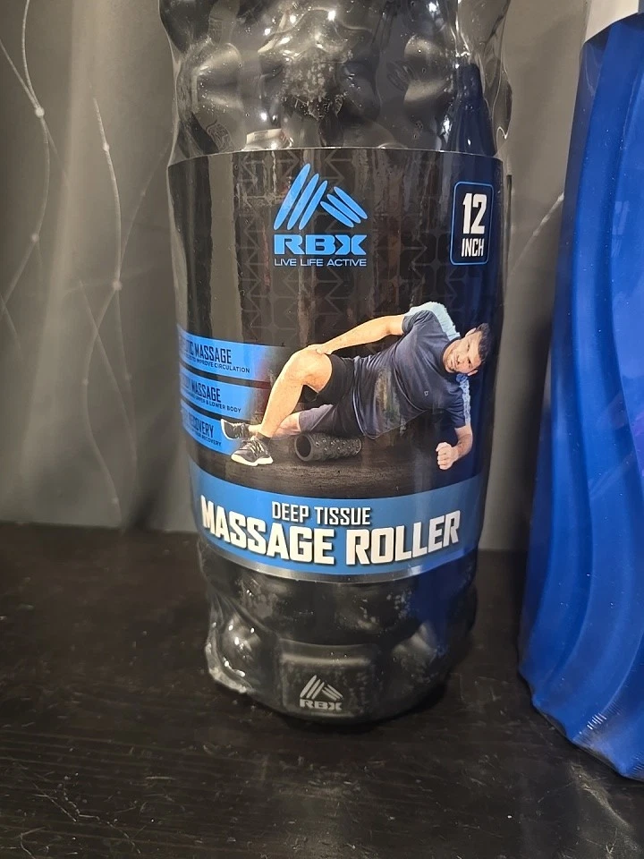 RBX 12” Deep Tissue Massage Roller Therapeutic Full Body Massager - Black NEW
Opens in a new window