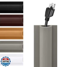 Rubber Bond TV Cord Hider Cable Protector - Strong Self Adhesive Wall Cord Co