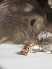 18K YELLOW GOLD FANCY FLORAL DESIGN RING