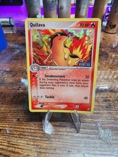 Pokemon TCG EX Unseen Forces Stamped Quilava 45/115 Reverse Holo MP