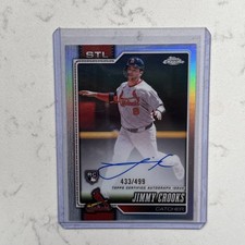 Jimmy Crooks Chrome 2026 Refractor /499 Auto