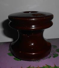 Joslyn Brown Porcelain Insulator. 101. .    #02 JOS101/36