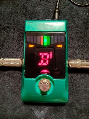 Korg Pitchblack PB-01 Limited Green Tuner Discontinued