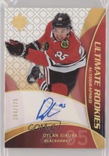 2018-19 Ultimate Collection 2008-09 Retro Rookies 104/175 Dylan Sikura Auto um0