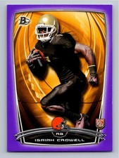 2014 Bowman Rookies Purple Isaiah Crowell 12