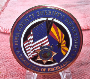 Pima County  Sheriff's Challenge coin